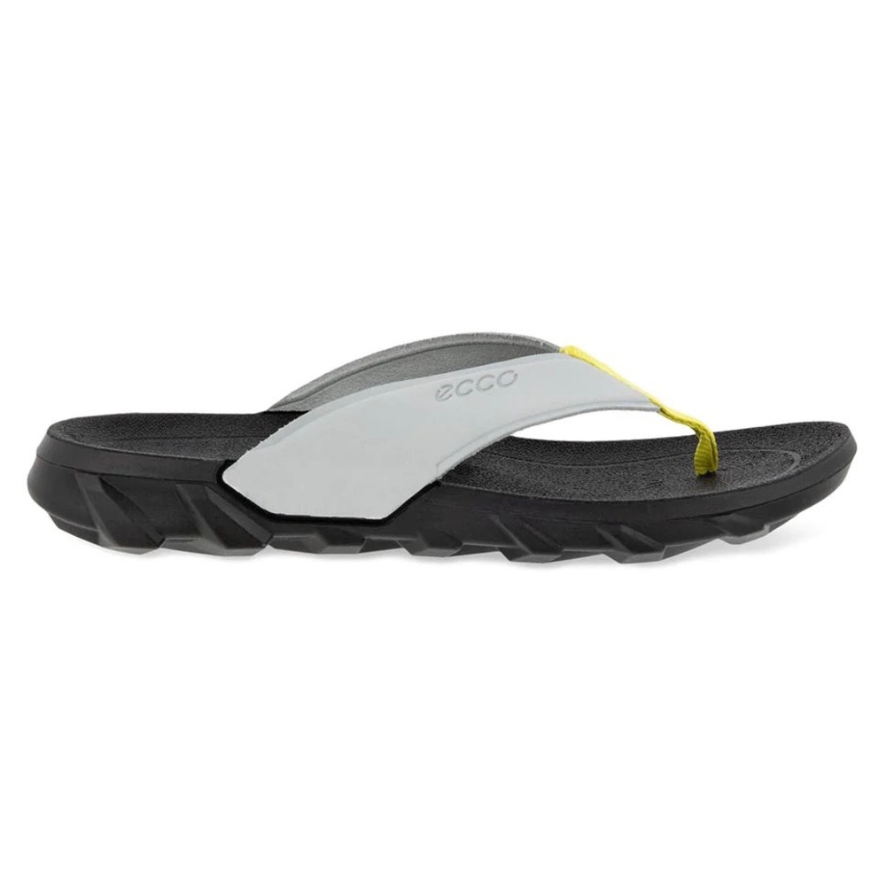 NIB Ecco MX Flipsider Chill Flip Flops Thong Slide Sandals Concrete - Picture 3 of 15